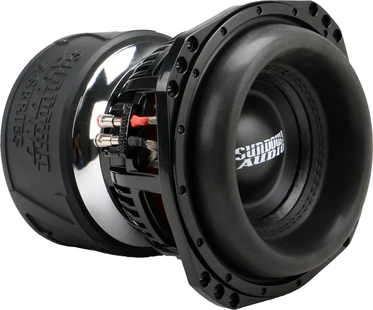 (2) Sundown Audio Z8 & Dodge Crew Cab 19-26 Dual 8" Subwoofer Box Combo