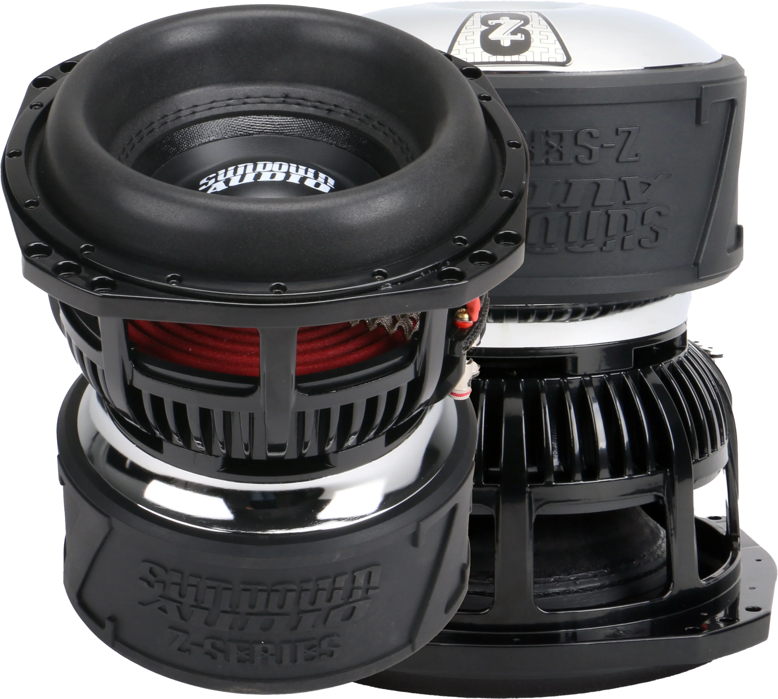 (2) Sundown Audio Z8 v4 & Chevy Crew Cab 07-25 Dual 8" Subwoofer Box Combo