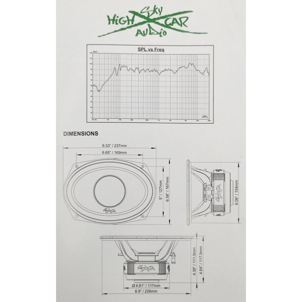 Sky High Car Audio SH-HD694E