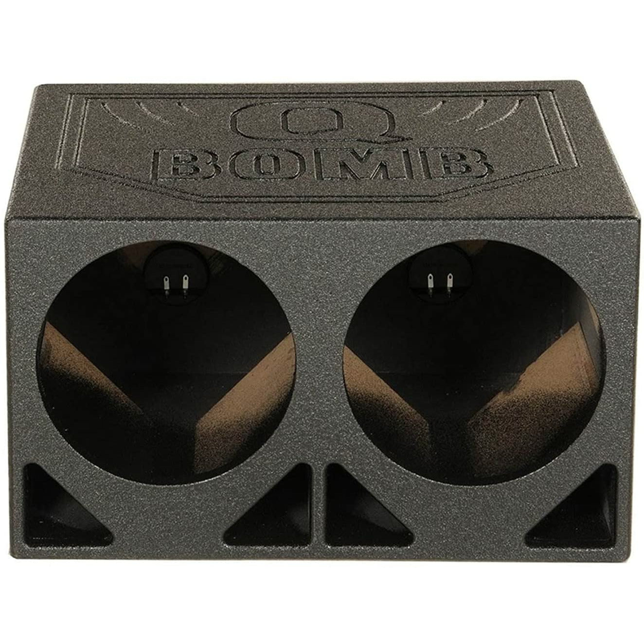 QPower QBOMB10TB Dual 10" Triangle Ported