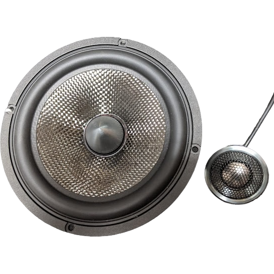 Nemesis Audio NA-6.5COL 6.5" Component Car Speakers 300 Watts 4-Ohm (Pair)