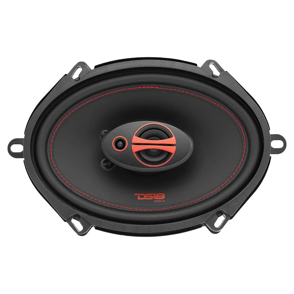 DS18 GEN-X5.7 5x7" 3-Way Coaxial Car Speakers 165 Watts 4-Ohm (Pair)