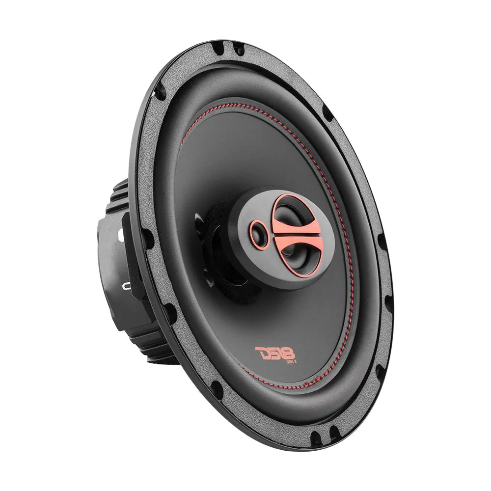 DS18 GEN-X6.5 6.5" 3-Way Coaxial Car Speakers 150 Watts 4-Ohm (Pair)