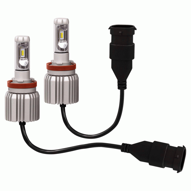 Heise HE-9005LED 50 Watts LED Headlight Replacement Kit (Pair)