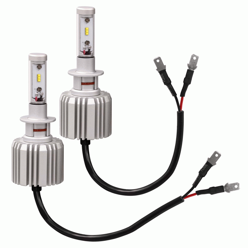 Heise HE-H1LED 50 Watts LED Headlight Replacement Kit (Pair)