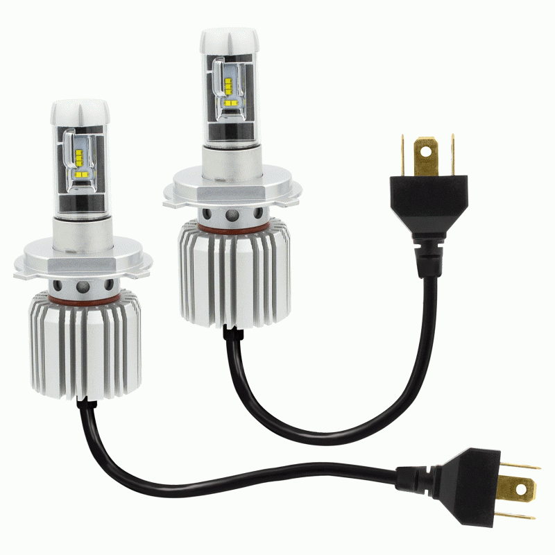 Heise HE-H4LED 50 Watts LED Headlight Replacement Kit (Pair)