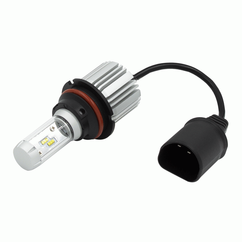 Heise HE-H4LED 50 Watts LED Headlight Replacement Kit (Pair)