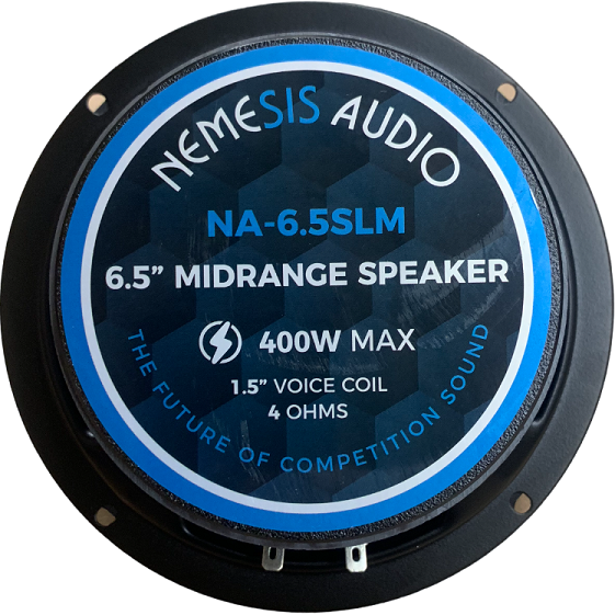 Nemesis Audio NA-6.5SLM 6.5" Bullet Midrange Loudspeaker 200 Watts 4-O