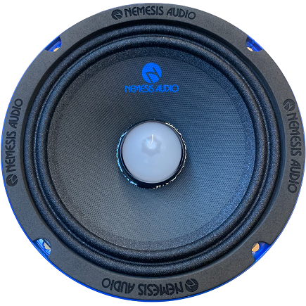 Nemesis Audio NA-65FMRLT 6.5" 250W Midrange Speaker With RGB LED Lights 4-Ohm (Single)