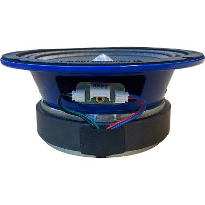 Nemesis Audio NA-65MFRLT 6.5" Midrange Loudspeaker With RGB LED Lights 250 Watts 4-Ohm (Single)