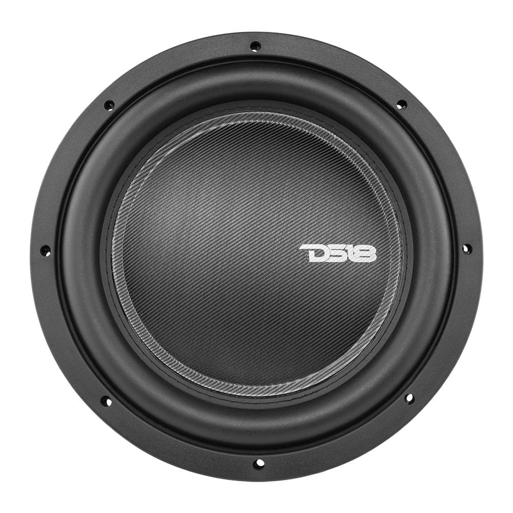 DS18 IXS12.4D 12" Car Subwoofer 1600 Watts DVC 4-Ohm Shallow Mount