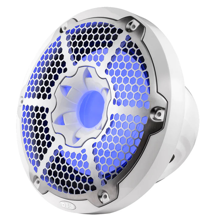 DS18 HYDRO NXL-10SUB/WH 10" Marine Subwoofer with Integrated RGB Light