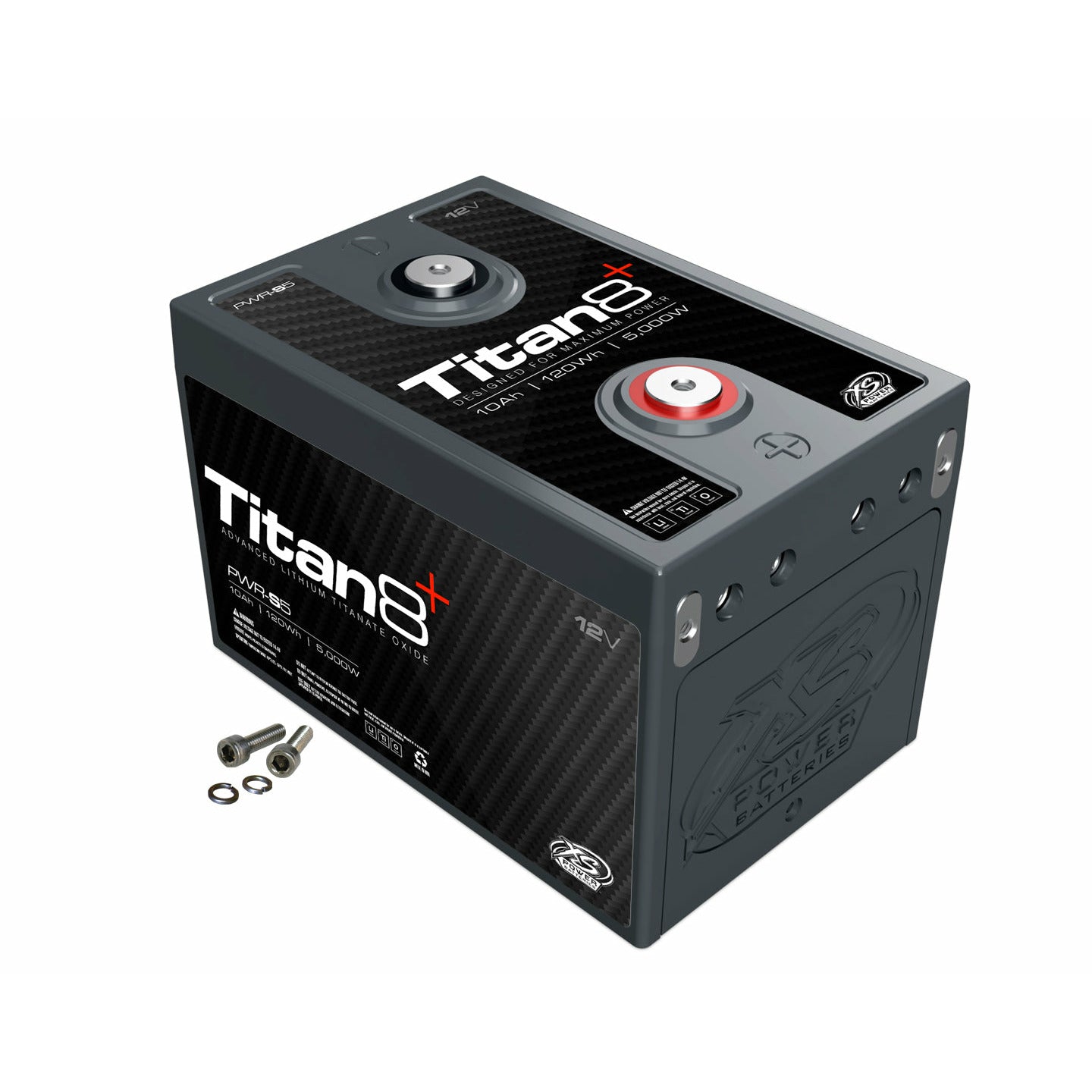 XS Power Titan 8 PWR-S5 10 AH 5000 Watts Lithium 12-Volt Battery