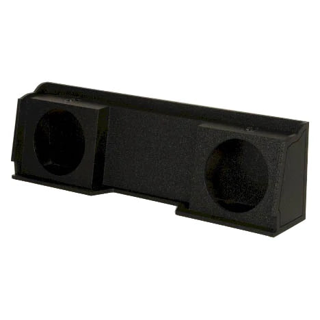 QPower QBGMC10 DF Dual 10" Sealed Enclosure for 1999-2006 GMC/Chevrolet Xcab