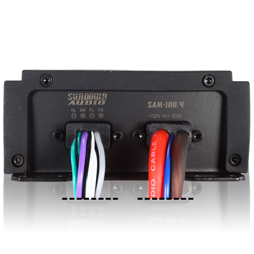 Sundown Audio SAM-100.4 400W 4-Channel Micro Amplifier