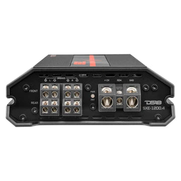 DS18 SXE-1200.4 Class A/B 4-Channel Full-Range Car Amplifier 60 x 4 RMS @4 OHM 1200 Watts