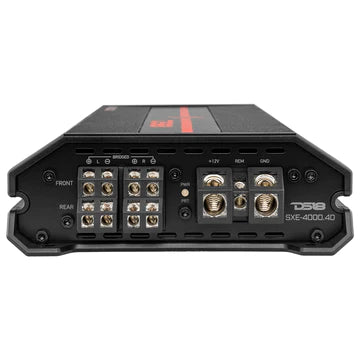 DS18 SXE-4000.4D Class D 4-Channel Full-Range Car Amplifier 275 x 4 RM