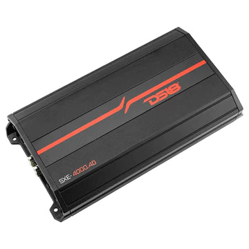 DS18 SXE-4000.4D Class D 4-Channel Full-Range Car Amplifier 275 x 4 RM