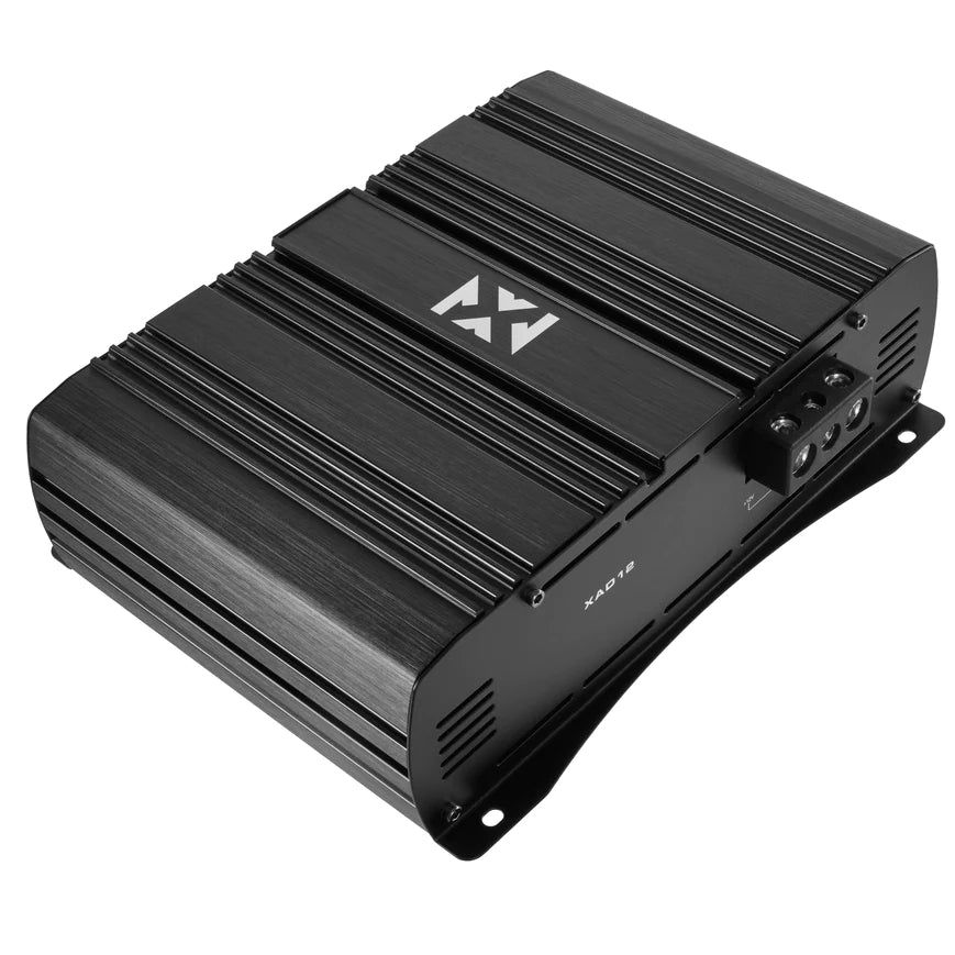 NVX XAD12 1500W RMS X-Series Full-Bridge Class D 1-Ohm Stable Monoblock Car Amplifier