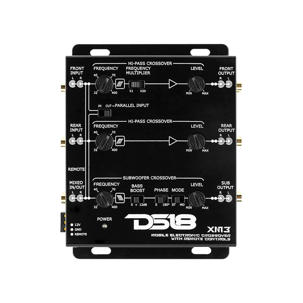 DS18 XM3 3-Way Active Crossover