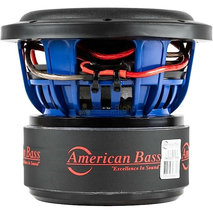 American Bass HD-844 8" Car Subwoofer 400 Watts DVC 4-Ohm