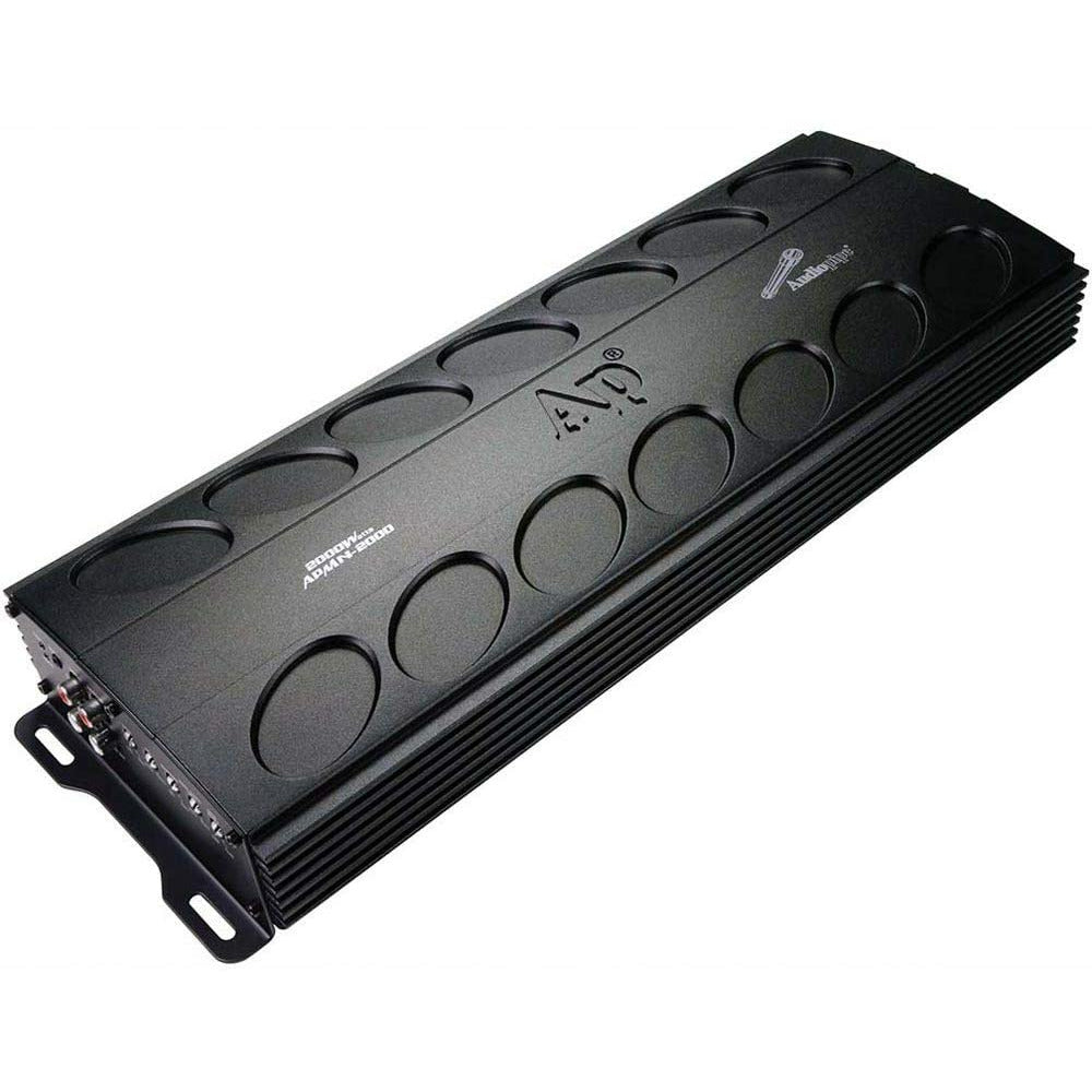 Audiopipe APMN-2000 Class D 1-Channel Monoblock Car Amplifier 2000 Watts @ 1-Ohm