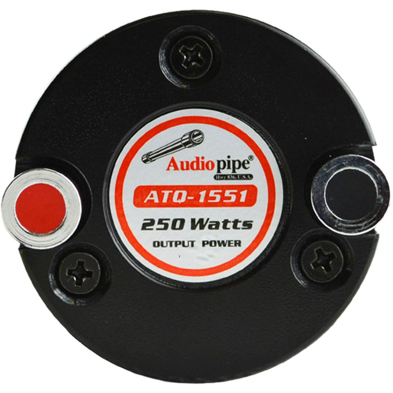 Audiopipe ATQ-1551 High Compression Super Bullet Tweeter 125 Watts 1" 