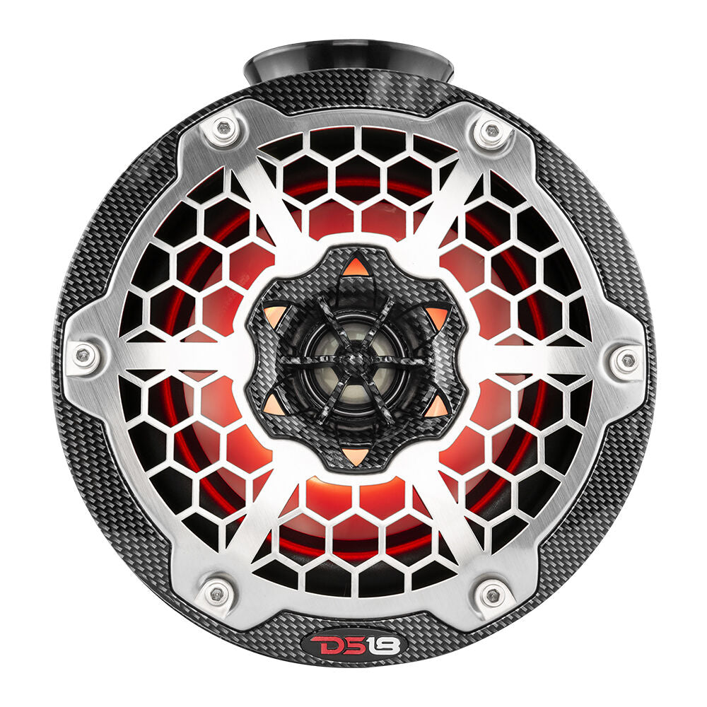 DS18 CF-PS6 300W Max 6.5" Hydro Series Speakers with Integrated RGB LE