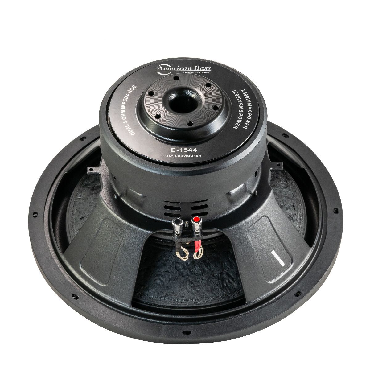 American Bass Elite-1544 15" 1200W DVC 4-Ohm