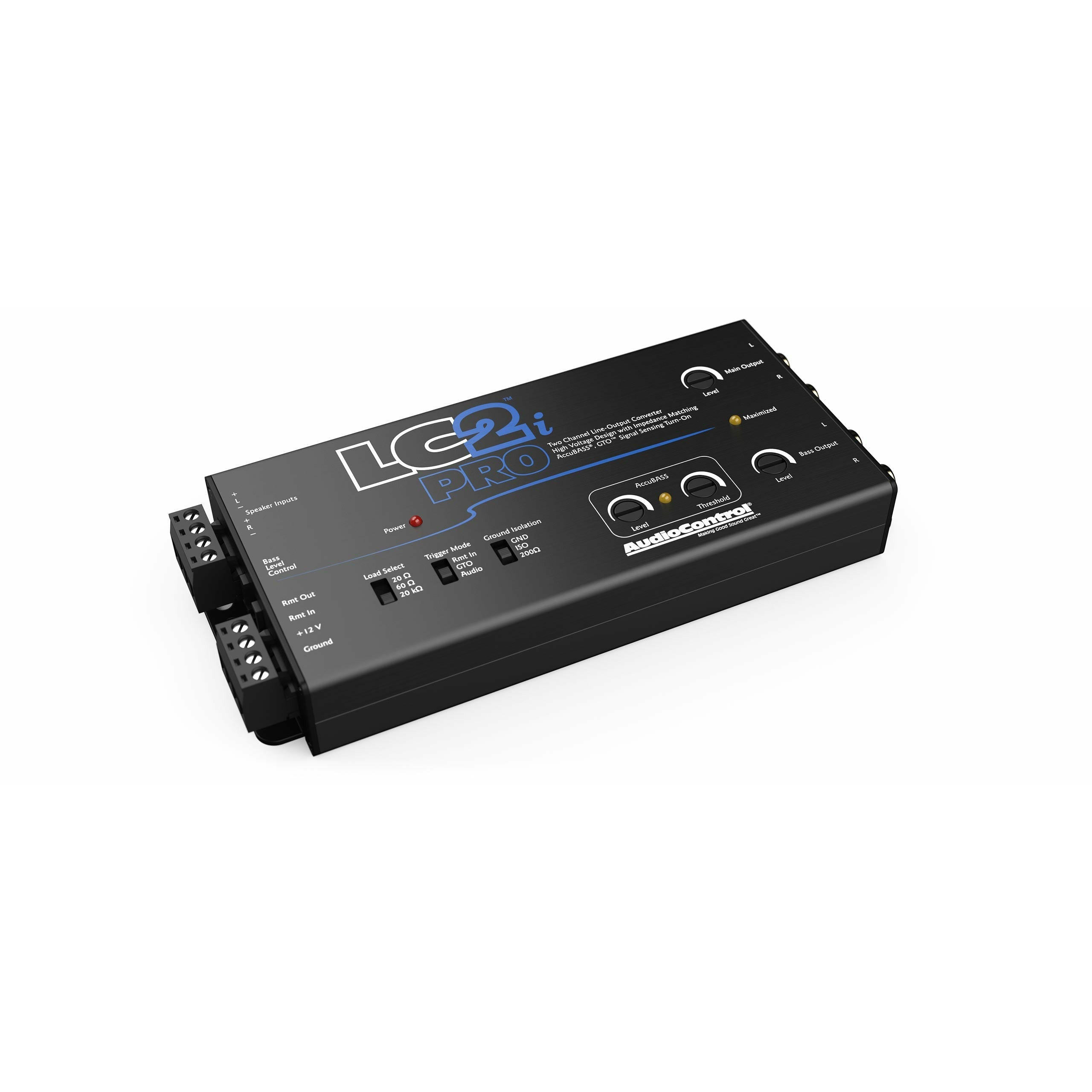 AudioControl LC2i PRO 2-Channel Line Output Convertor With Wired Remot
