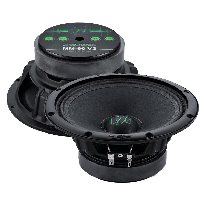 Deaf Bonce MM-60 V2 6.5" Midrange Loudspeaker 90 Watts 4-Ohm (Pair)
