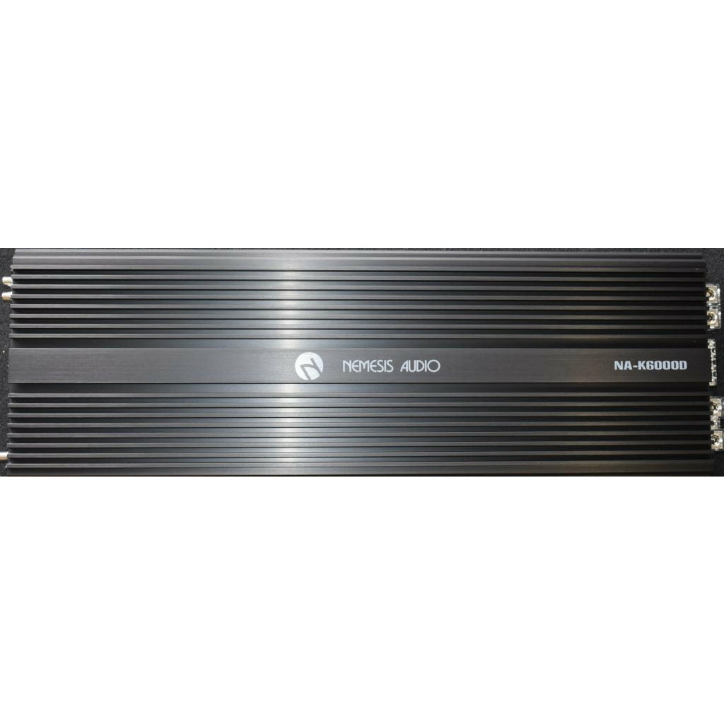Nemesis Audio NA-K6000D Class D 1-Channel Monoblock Car Amplifier 6000
