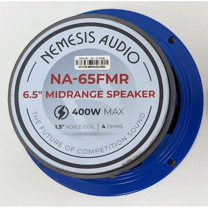 Nemesis Audio NA-65FMR 6.5" Bullet Midrange Loudspeaker 200 Watts 4-Oh