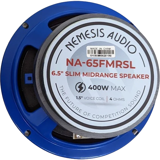 Nemesis Audio NA-65FMRSL 6.5" Shallow Midrange Loudspeaker 200 Watts 4