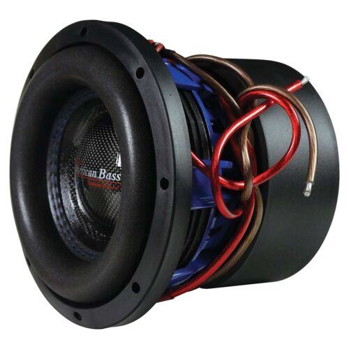 American Bass HD-844 8" Car Subwoofer 400 Watts DVC 4-Ohm