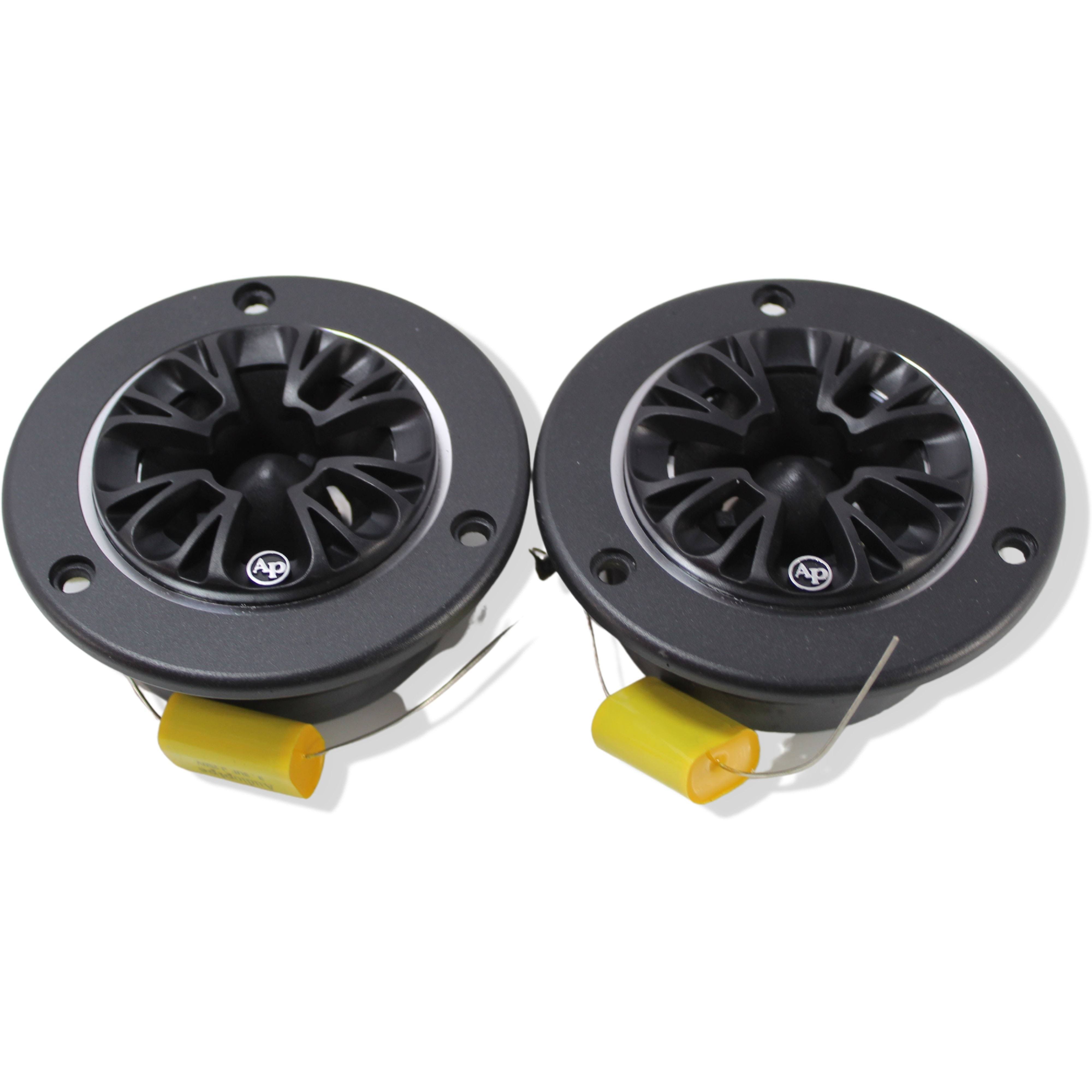 Audiopipe ATR3723B 3-3/4” Amuminum Horn with 1” Titanium Super Tweeter