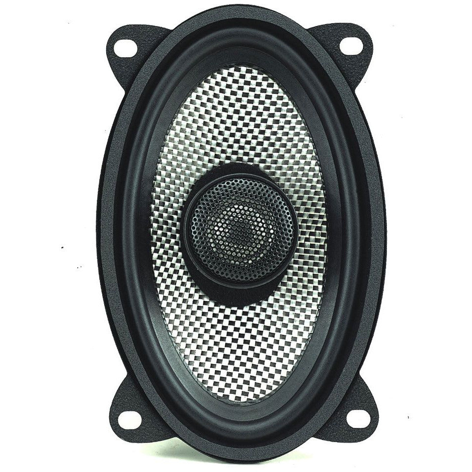 American Bass SQ-4.6 4x6" 2-Way Coaxial Car Speakers 50 Watts 4-Ohm (Pair)