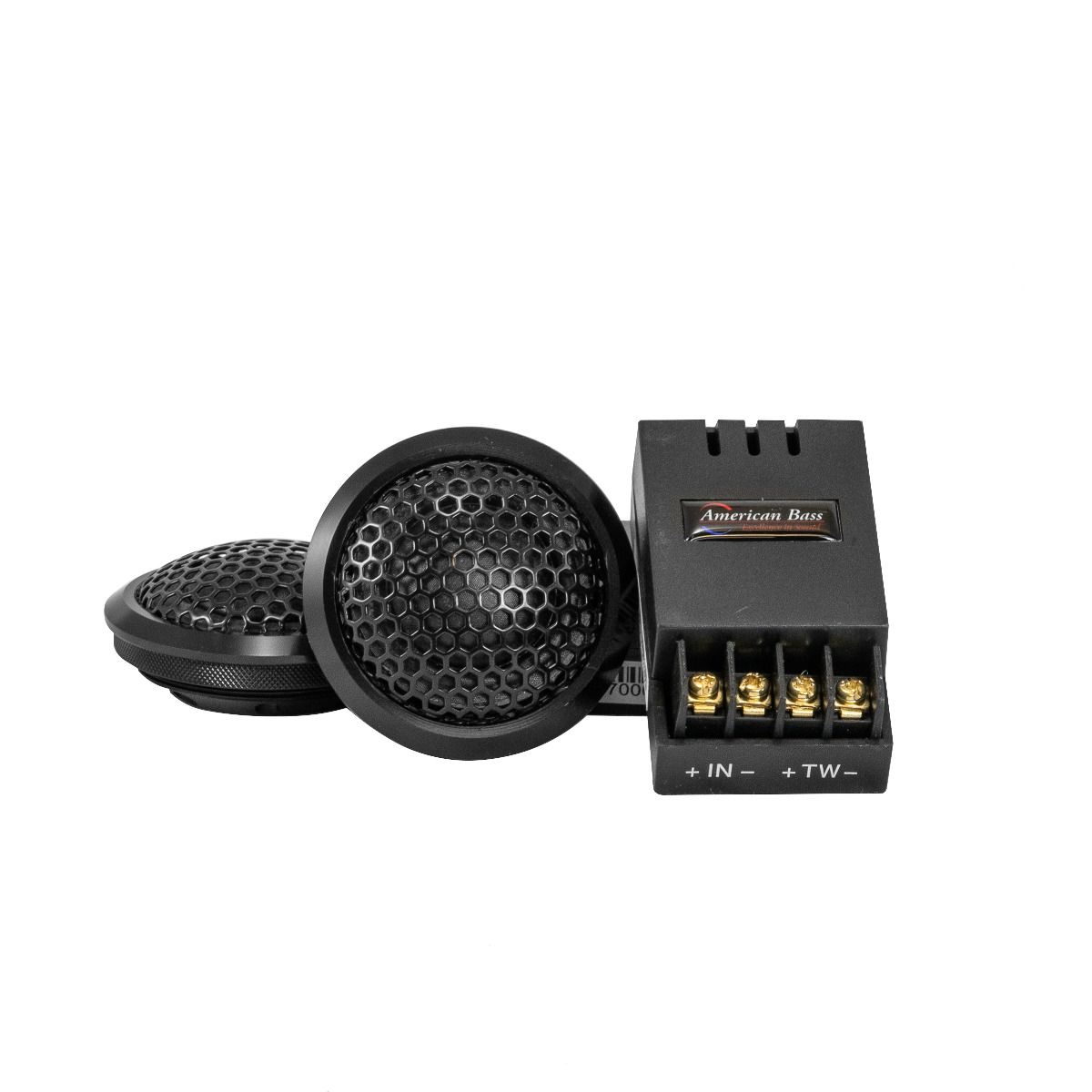 American Bass Symphony2.5 28mm 75W Aluminum Tweeters With Crossovers (Pair)
