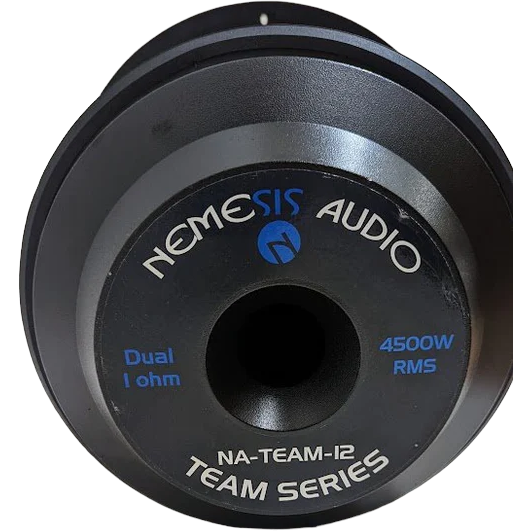 Nemesis Audio NA-TEAM-12 12" Car Subwoofer 4500 Watts DVC 1-Ohm