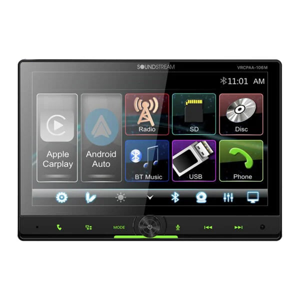 Soundstream VRCPAA-106M 10.6” Double-Din Floating Display Multimedia M