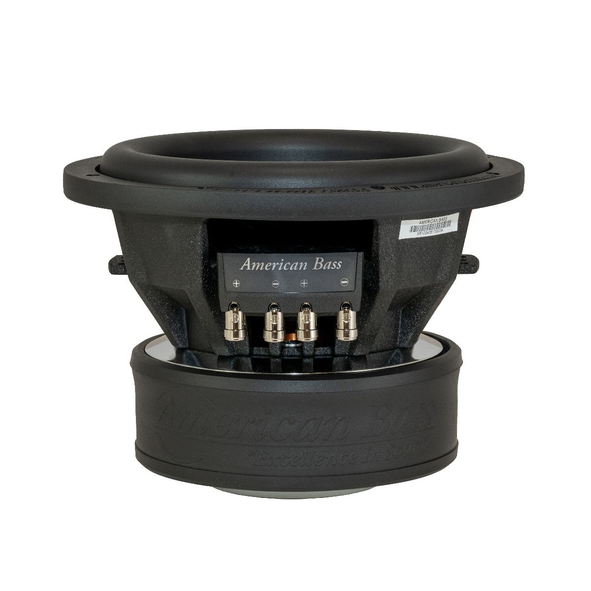 American Bass XR-10D4 10" 1000W RMS Subwoofer DVC 4-Ohm